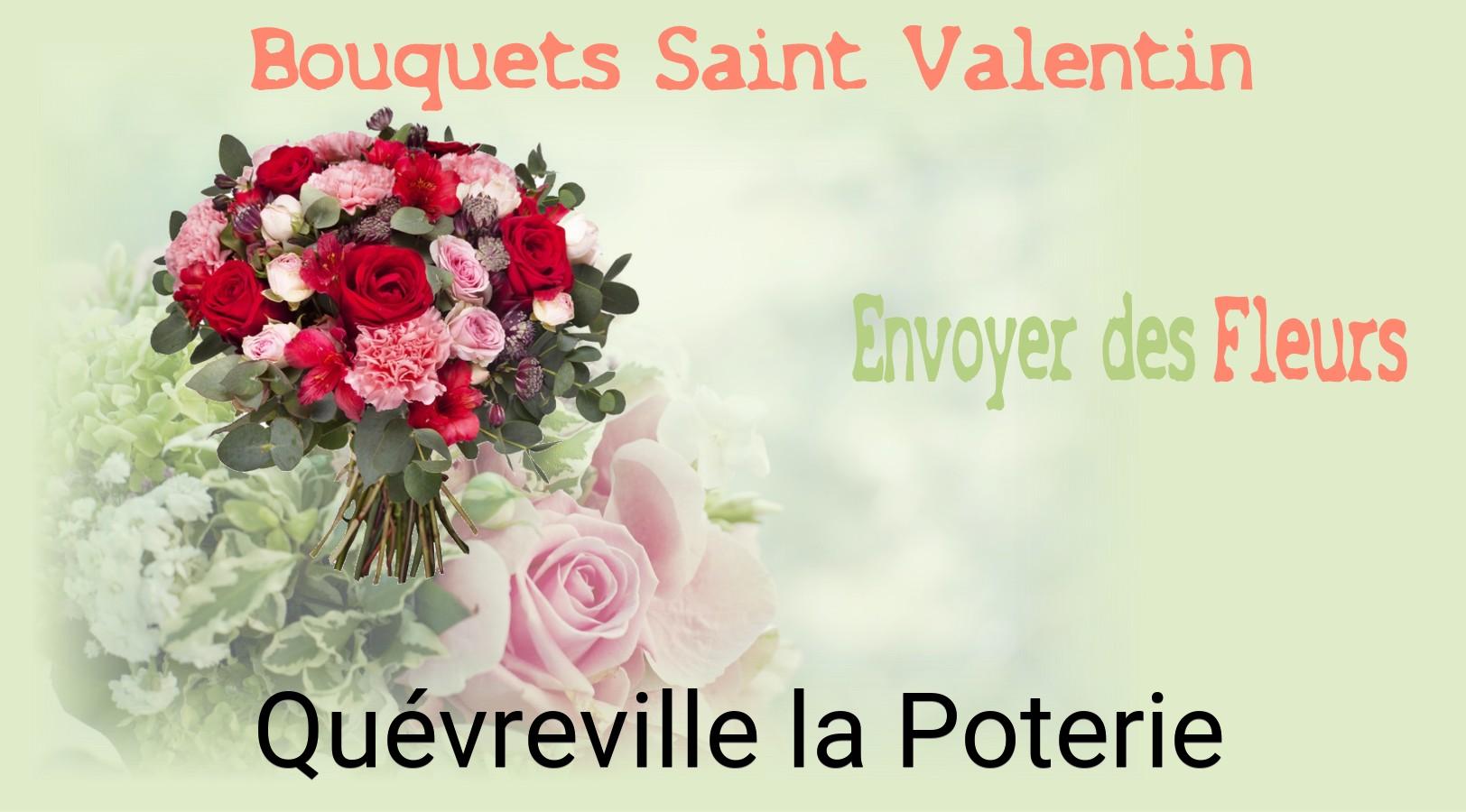 Roses de Saint-Valentin livrées à Quévreville-la-Poterie